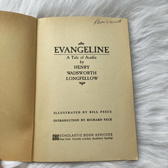 Evangeline by Henry Wadsworth Longfellow 1967 A Tale of Acadie Vintage Books - Picture 4 of 5